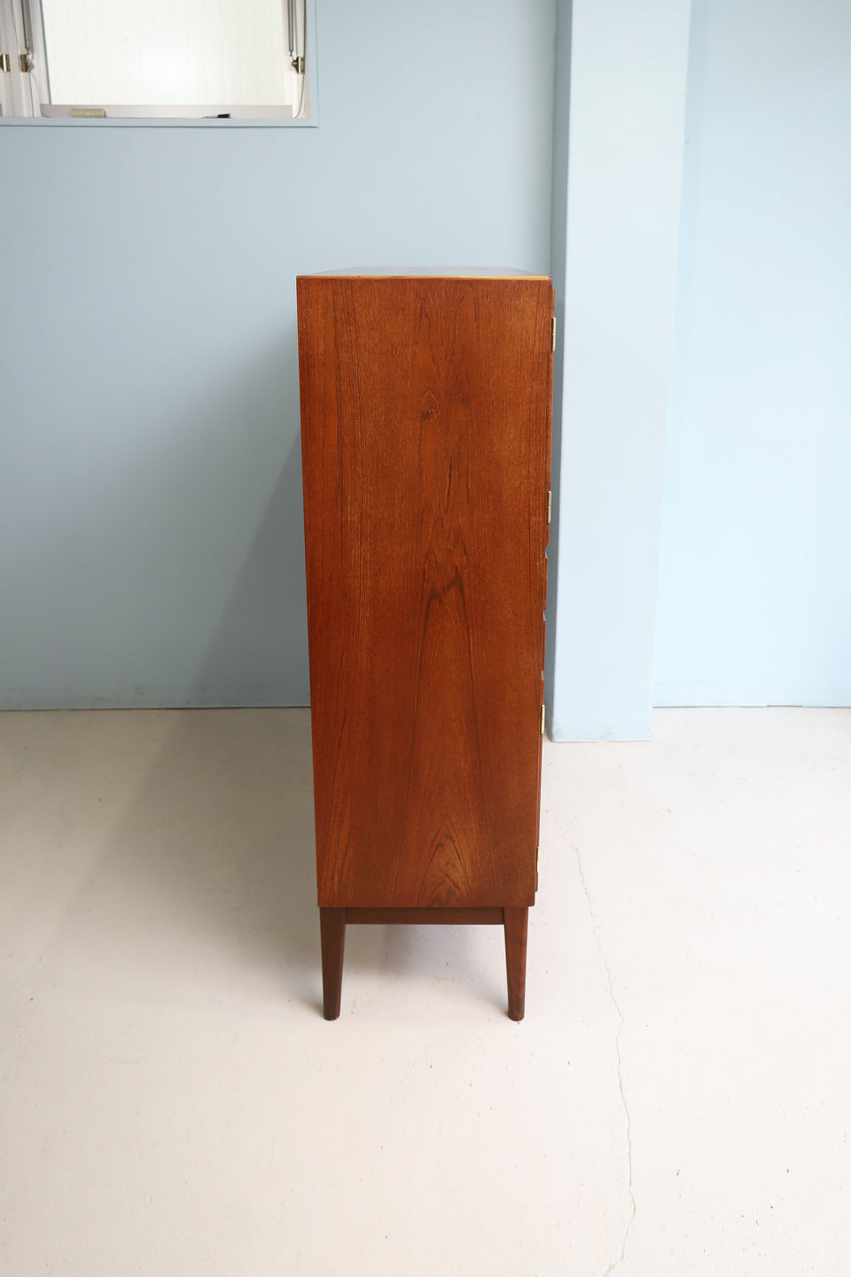 Danish Vintage High Cabinet/デンマークヴィンテージ ハイキャビネット 収納 ミッドセンチュリーモダン 北欧家具