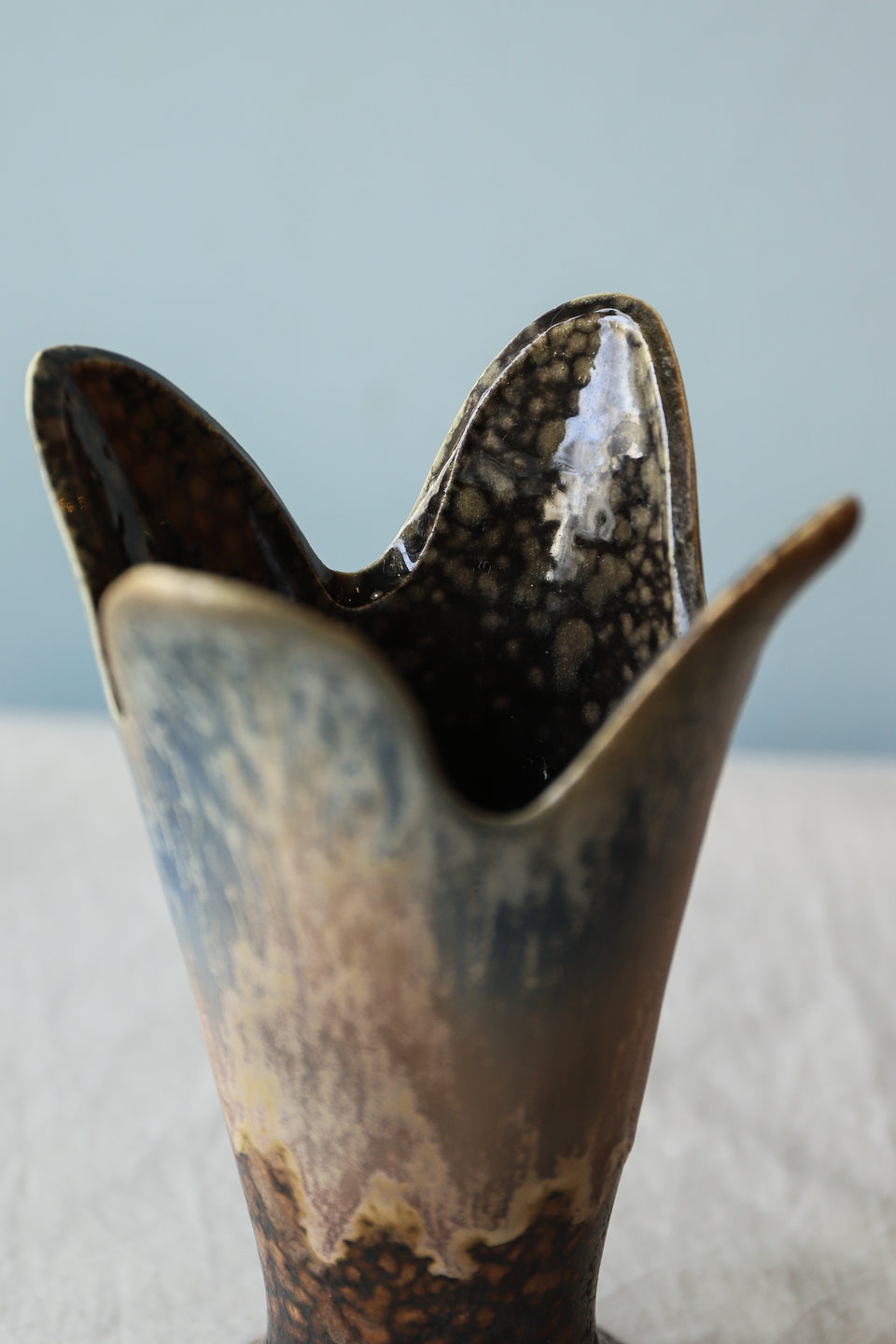 W.Germany Vintage Dümler&Breiden Vase Fat Lava/西ドイツヴィンテージ ドゥムラー&ブライデン フラワーベース 花器 ファットラヴァ