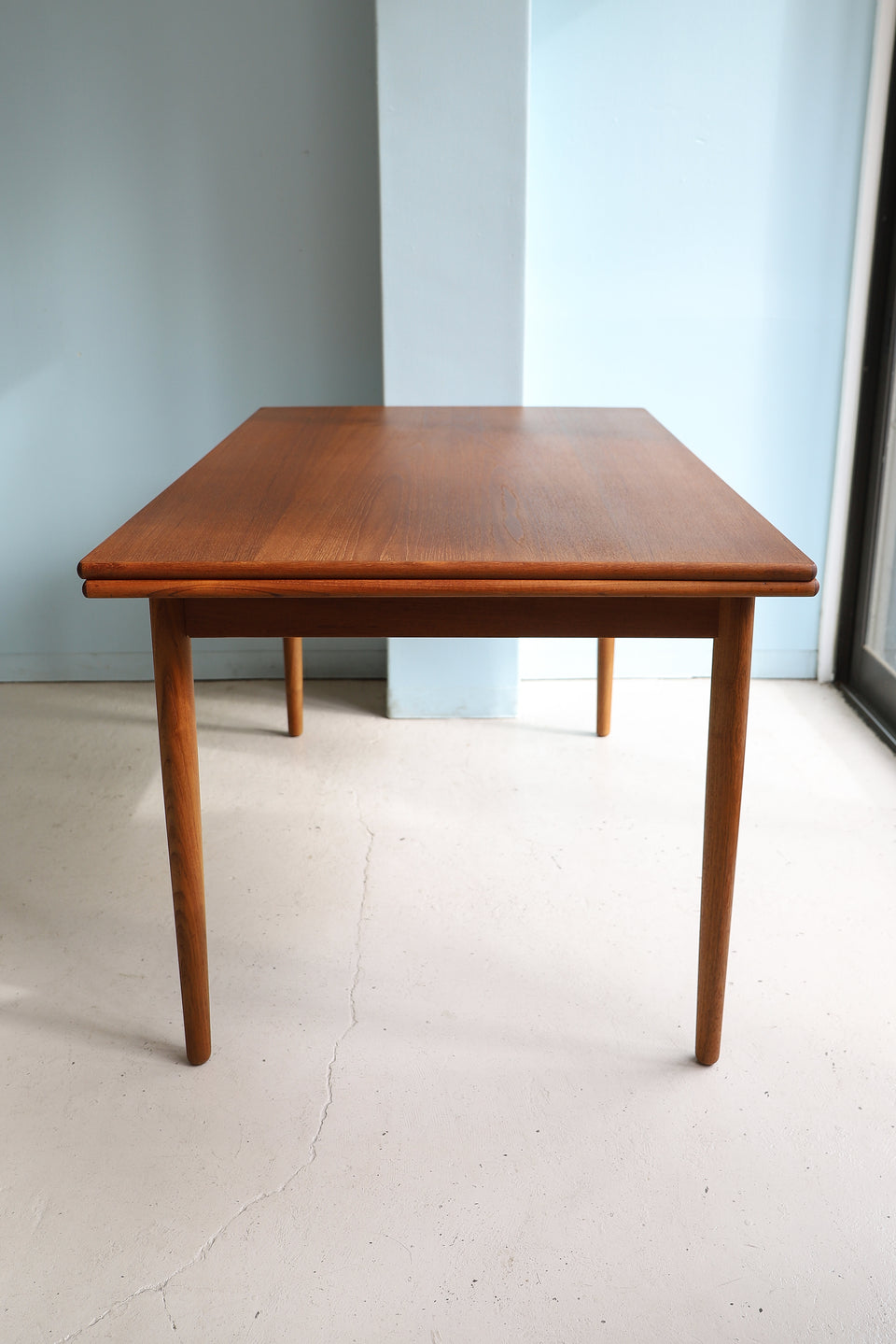 Vejen Bordfabrik Verner Pedersen Extension Dining Table/デンマークヴィンテージ エクステンション ダイニングテーブル チーク材 北欧家具