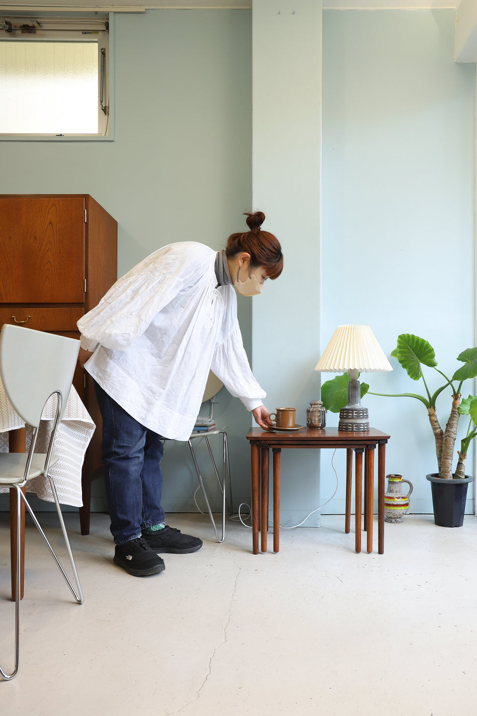 Rosewood Nesting Table Danish Vintage/デンマークヴィンテージ ネストテーブル ローズウッド サイドテーブル 北欧家具