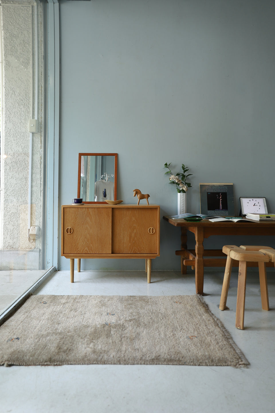 Swedish Vintage Royal Board Small Sideboard/スウェーデンヴィンテージ サイドボード キャビネット 北欧家具