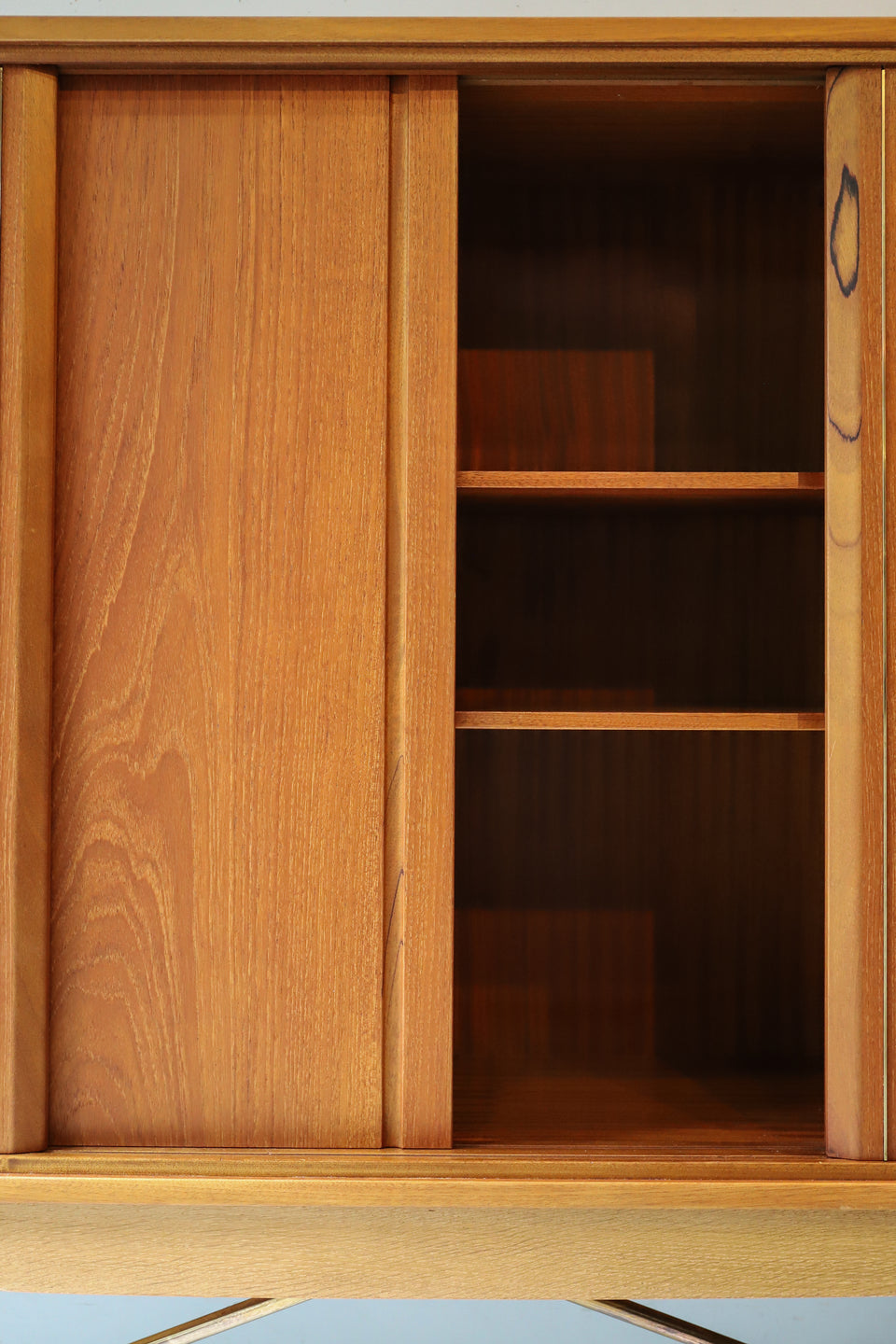 Danish Vintage High Sideboard/デンマークヴィンテージ サイドボード チーク材 北欧家具