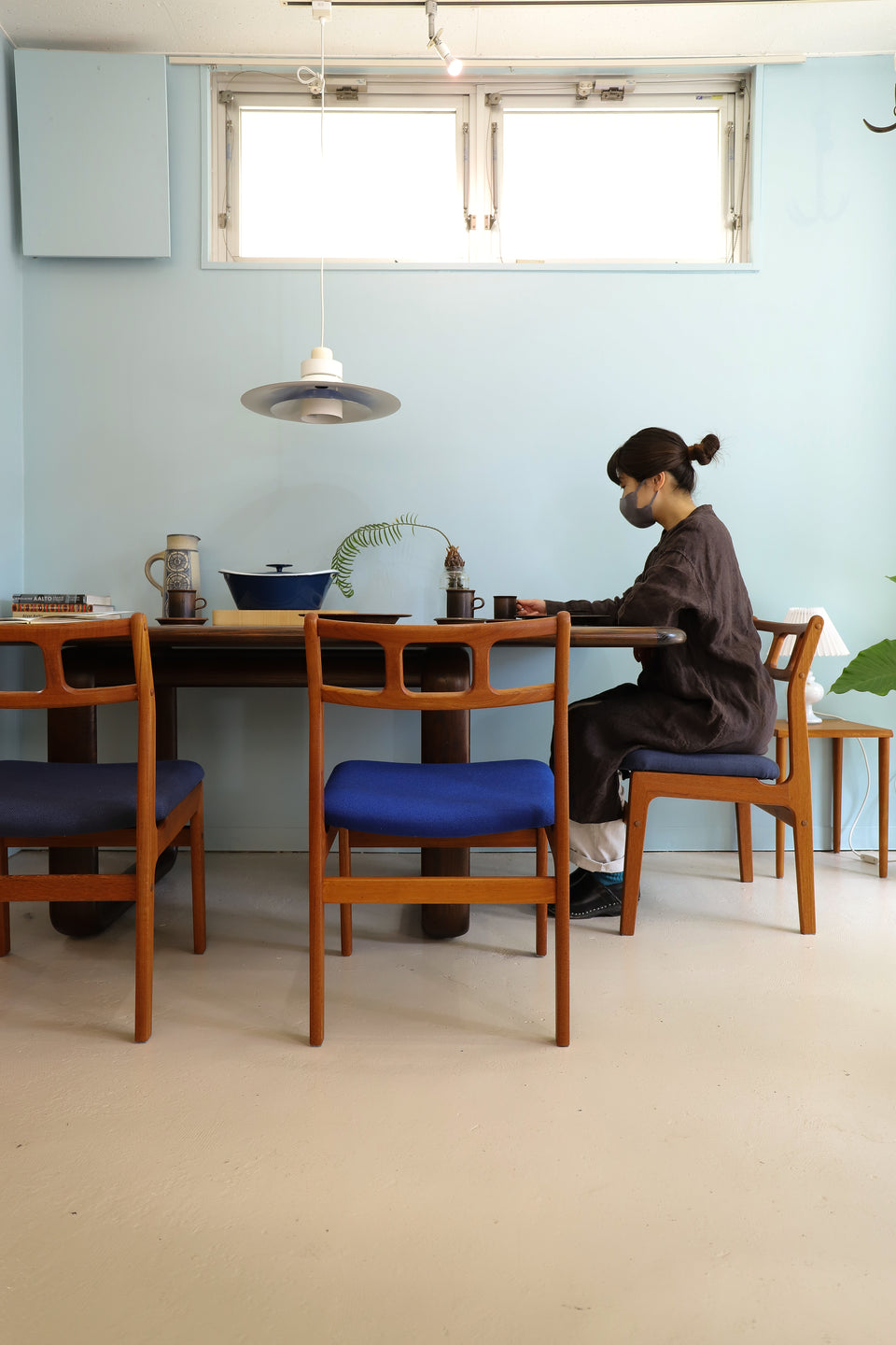 Vintage D-Scan Dining Chair Teakwood/D-スキャン ダイニングチェア チーク材 北欧デザイン ヴィンテージ