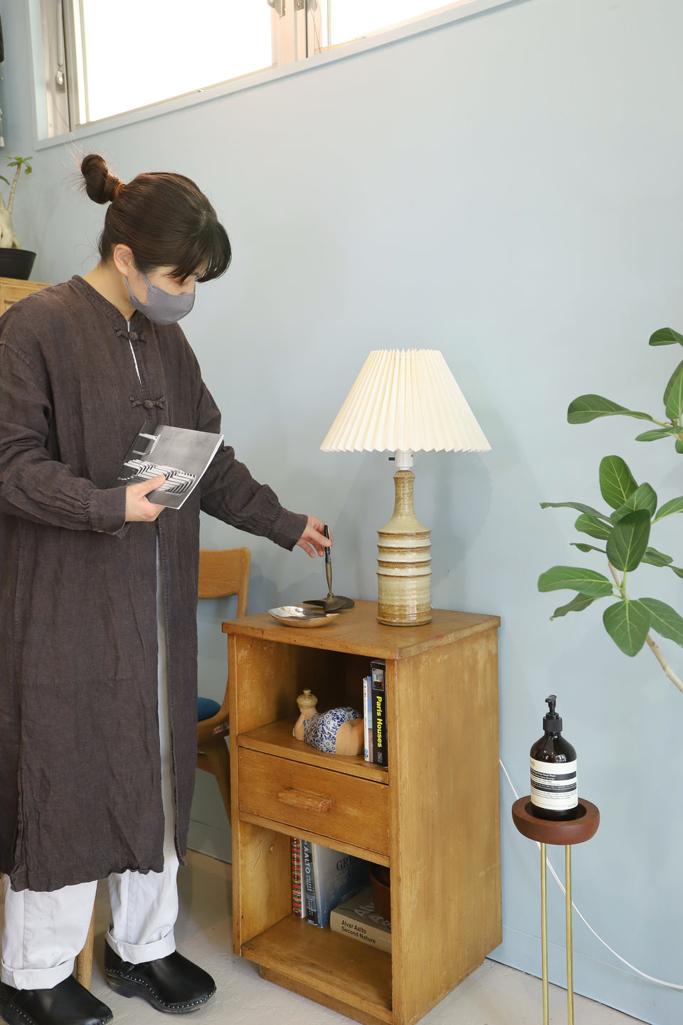 Danish Vintage Søholm Table Lamp Joseph Simon/デンマークヴィンテージ スーホルム テーブルランプ ジョセフ・シモン 間接照明 北欧インテリア