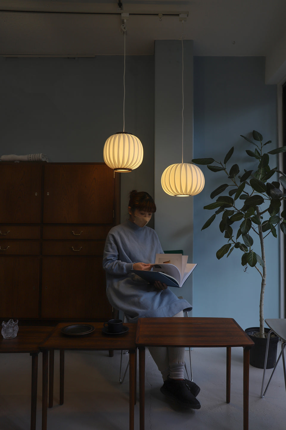 Danish Vintage Hoyrup Pendant Light/デンマークヴィンテージ ハイラップ ペンダントライト プラスチック 北欧インテリア