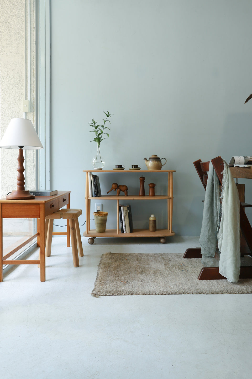 UK Vintage Ercol Bookcase Trolley/イギリスヴィンテージ アーコール ブックケース トロリー ワゴン