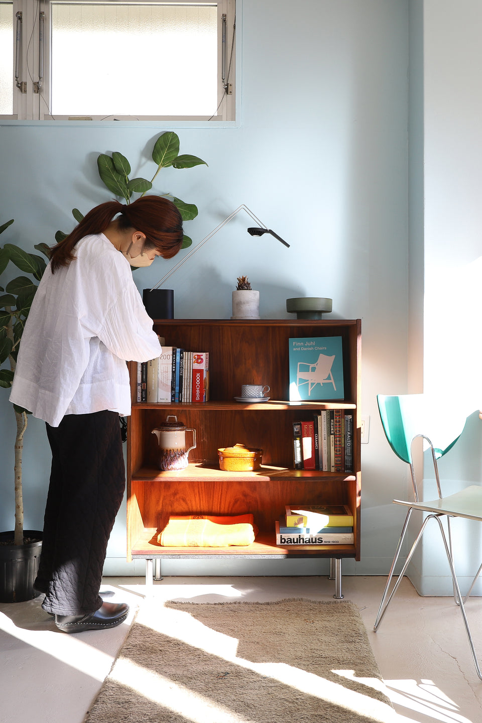 Danish Vintage Mahogany Bookcase/デンマークヴィンテージ マホガニー材 本棚 ブックケース 北欧家具