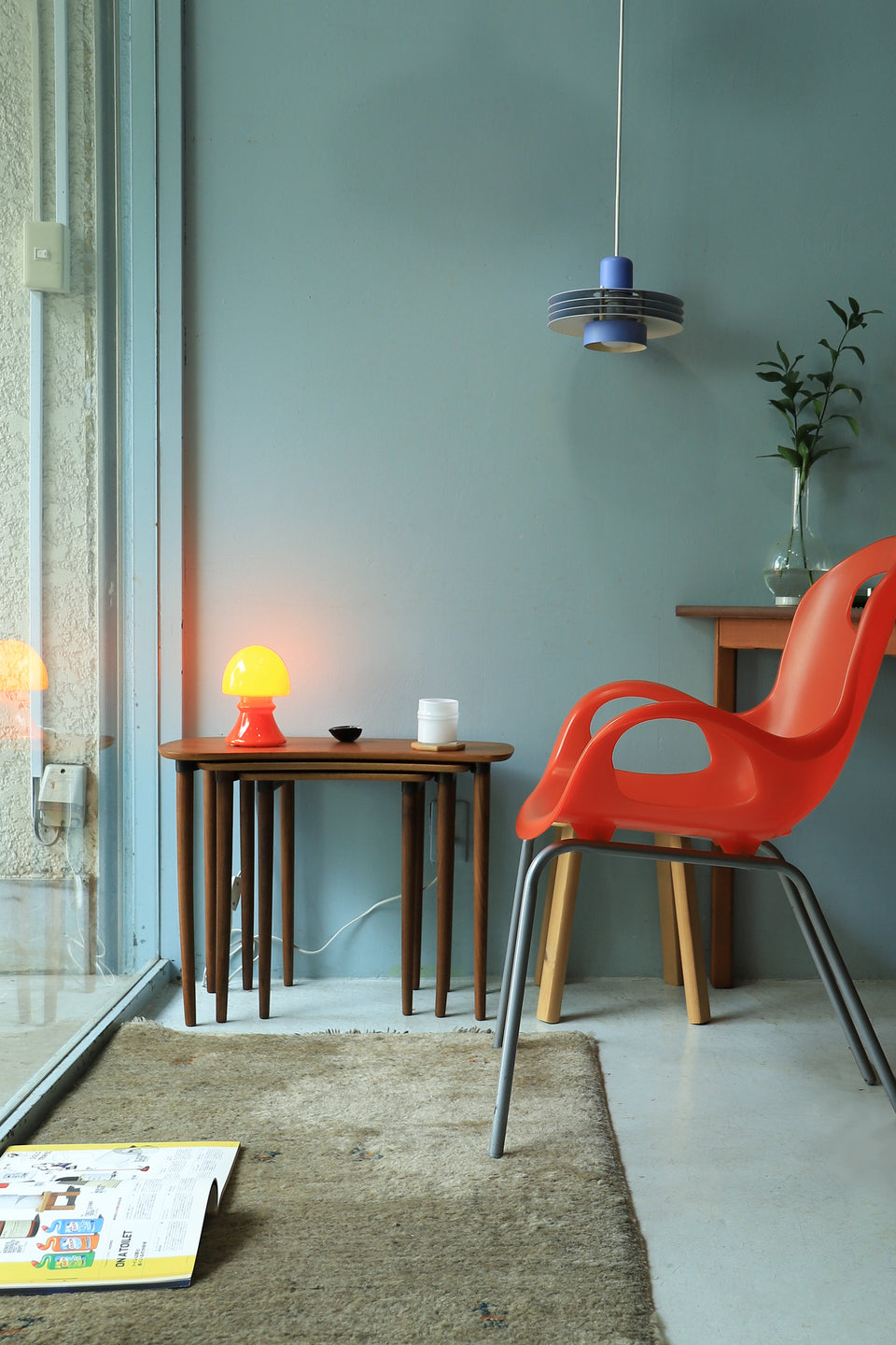 Flygsfors Orrefors Mushroom Table Lamp/フライグフォス オレフォス マッシュルーム テーブルランプ