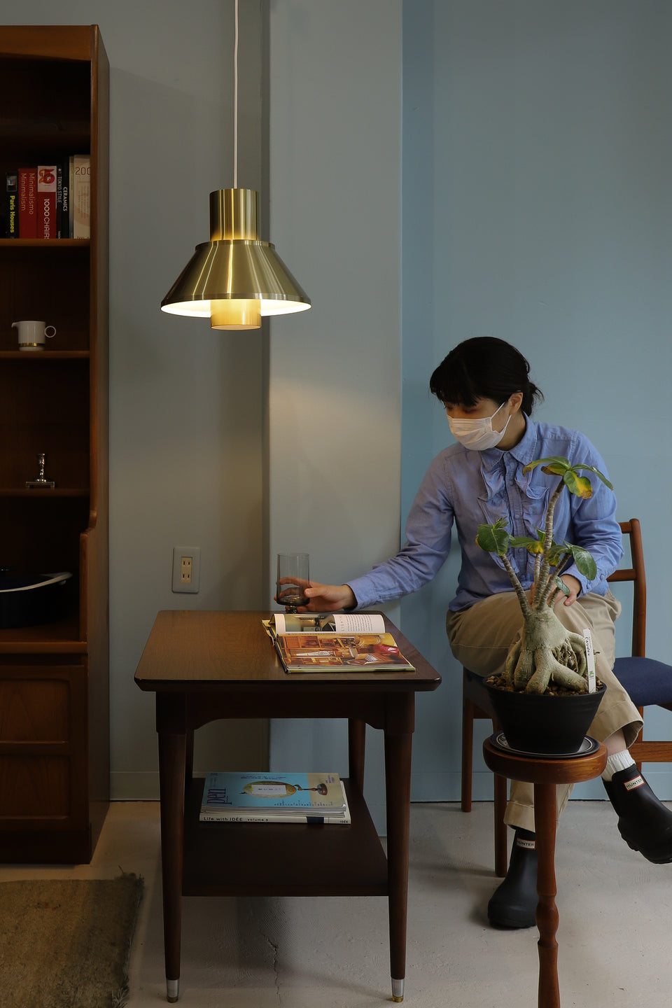 Danish Vintage Fog&Mørup Pendant Light Life Gold/デンマークヴィンテージ フォグ&モーラップ ペンダントライト 北欧インテリア