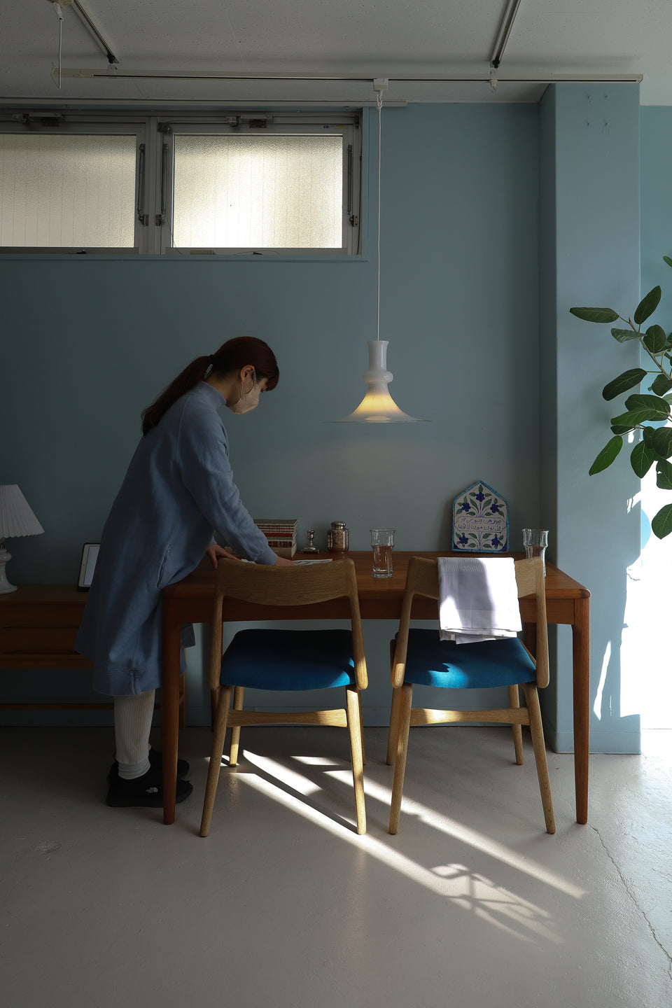 Holmegaard Pendant Light “Etude1” White Large/ホルムガード ペンダントライト エチュード 照明 ホワイト ラージ デンマークヴィンテージ