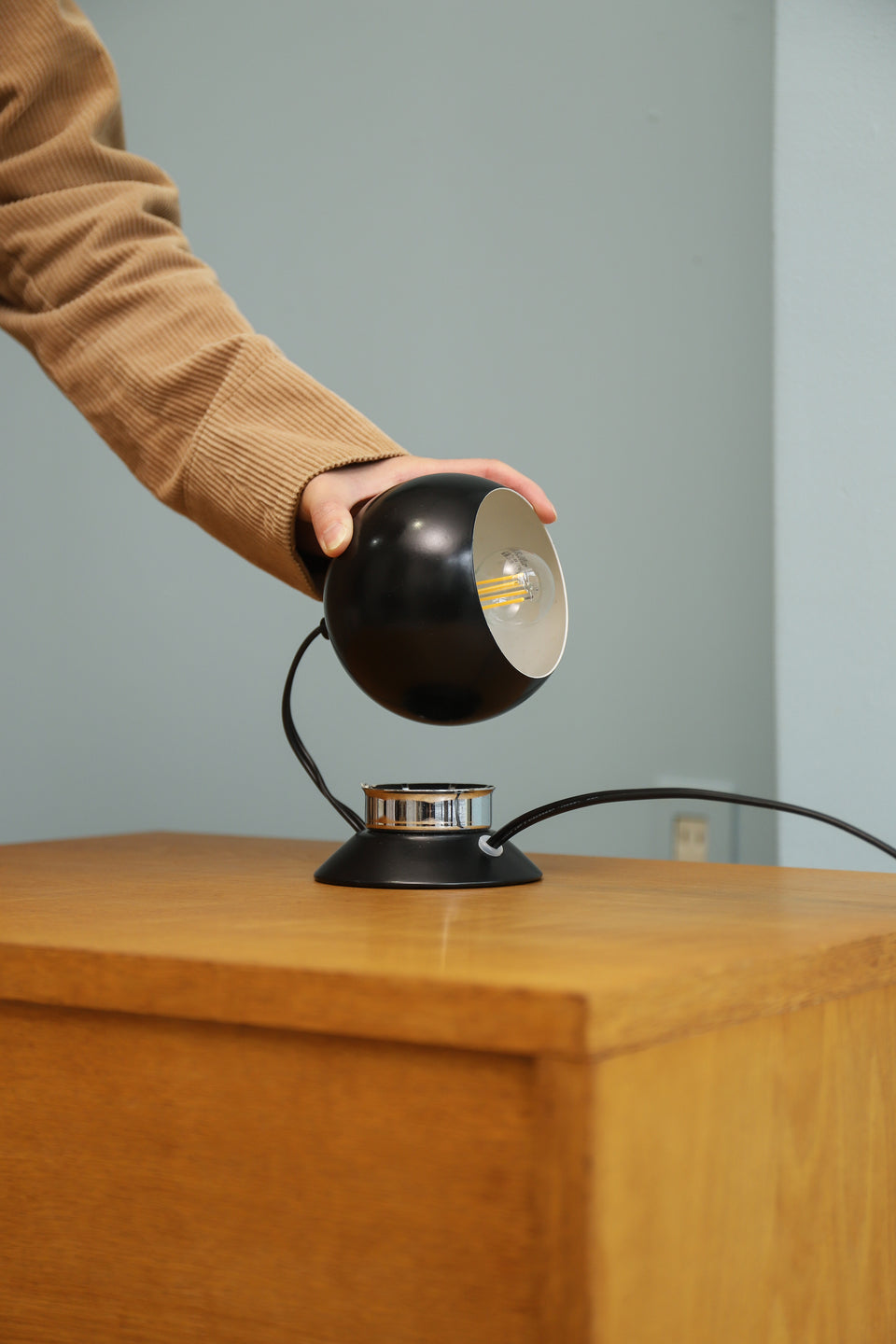 Danish Vintage Abo Randers Magnet Ball Lamp/デンマークヴィンテージ アボランダース ボールランプ ウォールランプ 間接照明 北欧インテリア