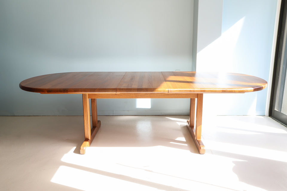 Danish Vintage L.Olsen&Son Extension Dining Table/デンマーク ヴィンテージ L.オルセン&サン エクステンション ダイニングテーブル 北欧家具 チーク材