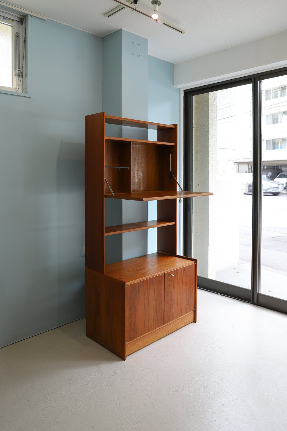 Scandinavian Vintage Teak Open Shelf/北欧ヴィンテージ オープンシェルフ チーク材 本棚 収納家具