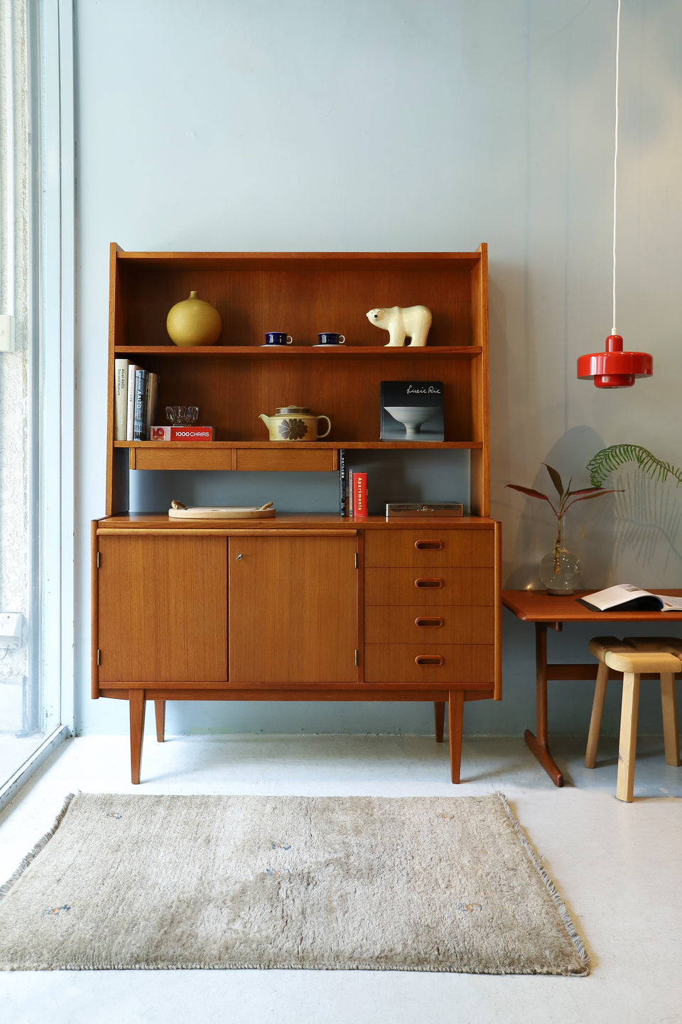 Swedish Vintage Bookcase Desk/スウェーデンヴィンテージ ブックケース デスク