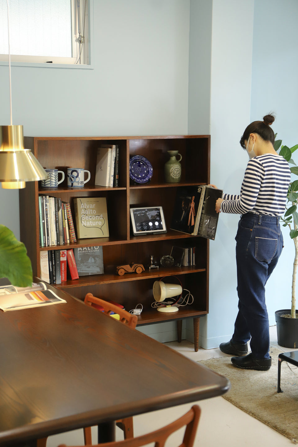 Omann Jun Møbelfabrik Rosewood Bookcase No.5 Danish Vintage/デンマークヴィンテージ ブックケース 本棚 ローズウッド 北欧家具