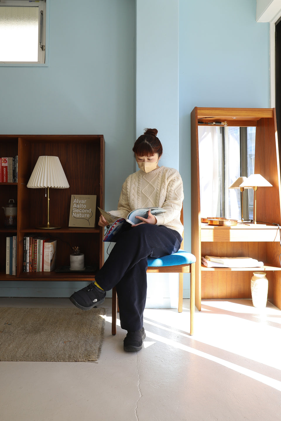 flame Blass Stand Table Lamp/フレイム テーブルランプ 真鍮 スタンドライト 間接照明