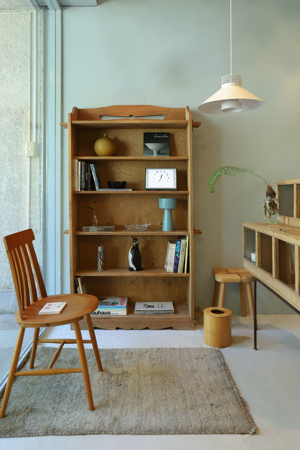 Japanese Vintage Book Shelf/ジャパンヴィンテージ 楔本棚 昭和レトロ