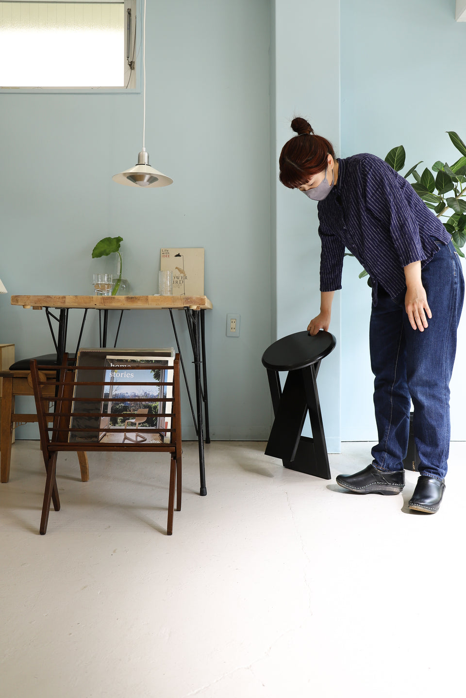 Postmodern Design Vintage Folding Stool/ヴィンテージ 折りたたみスツール ポストモダン スージースツール