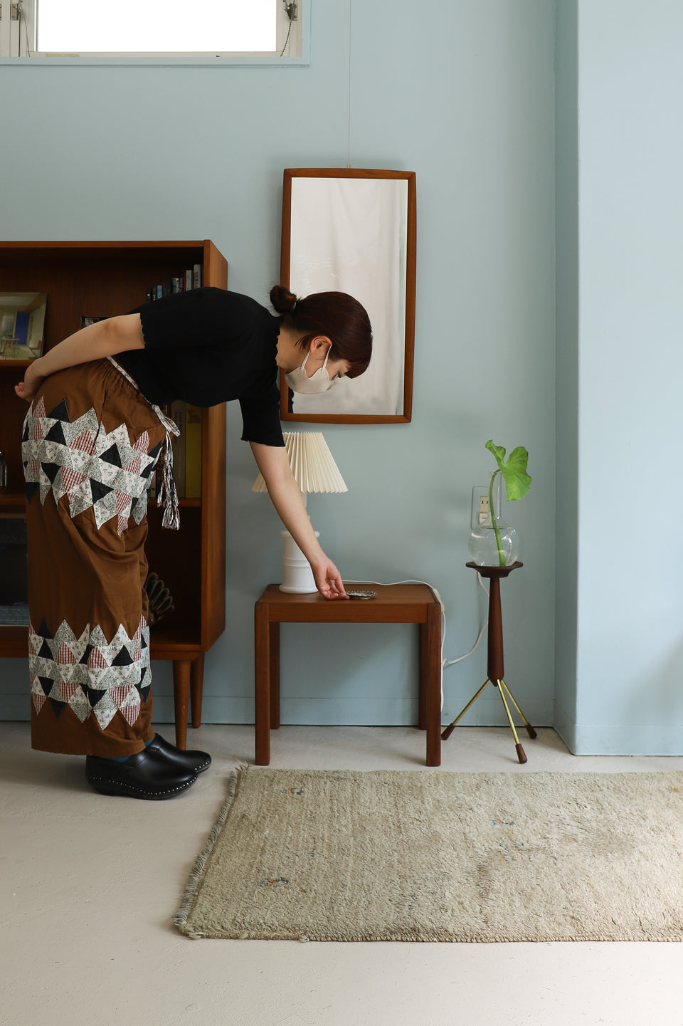 Danish Vintage Teakwood Small Side Table/デンマークヴィンテージ スモールサイドテーブル チーク材 北欧家具