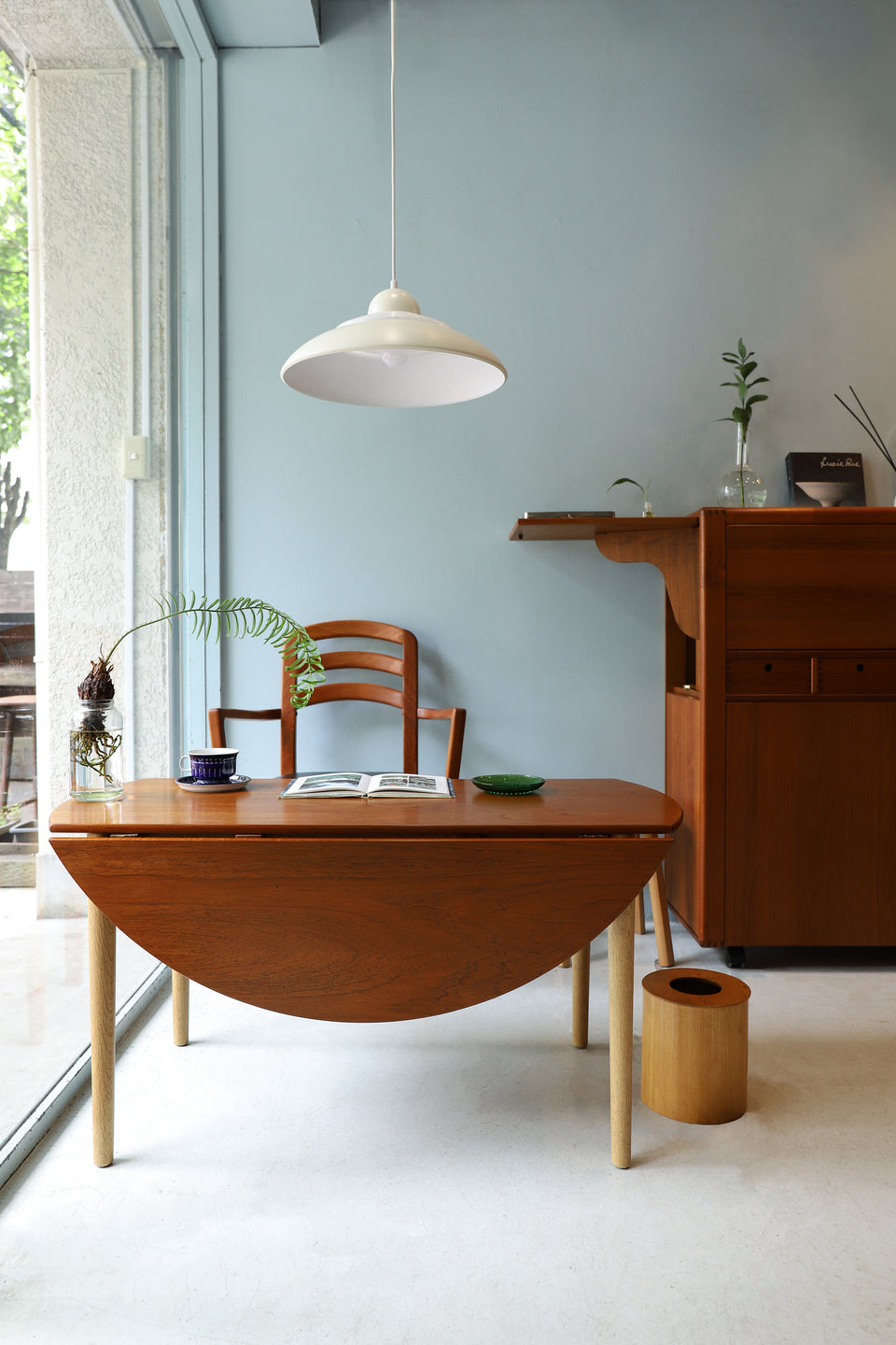 Danish Vintage Drop Leaf Coffee Table/デンマークヴィンテージ ドロップリーフ コーヒーテーブル