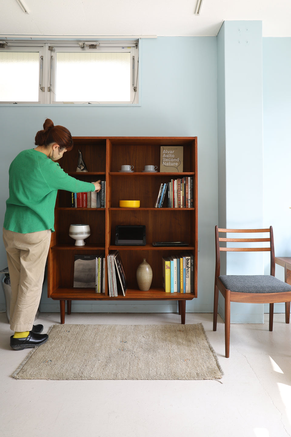 Rosewood Bookcase Shelf Danish Vintage/デンマークヴィンテージ ブックケース シェルフ 本棚 ローズウッド 北欧家具