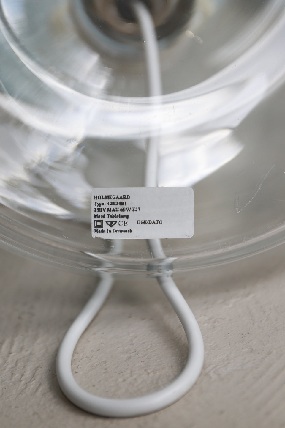 Holmegaard Table Lamp Mood Maria Berntsen/ホルムガード テーブルランプ ムード マリア・バーントセン 間接照明 デンマーク 北欧インテリア