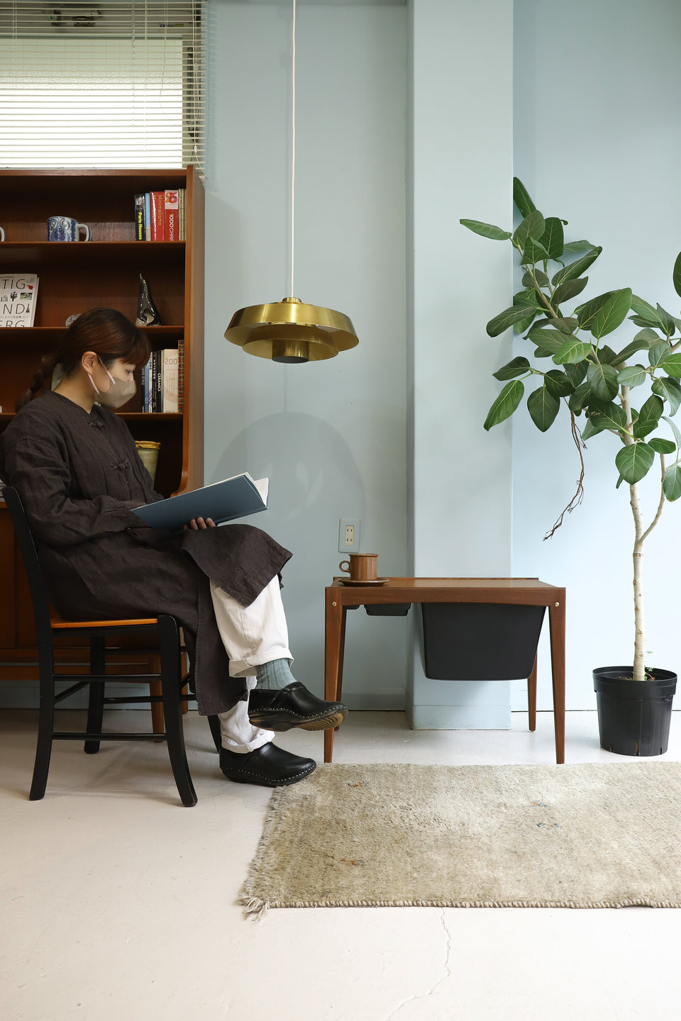 Danish Vintage Sewing Side Table/デンマークヴィンテージ ソーイング サイドテーブル 北欧家具