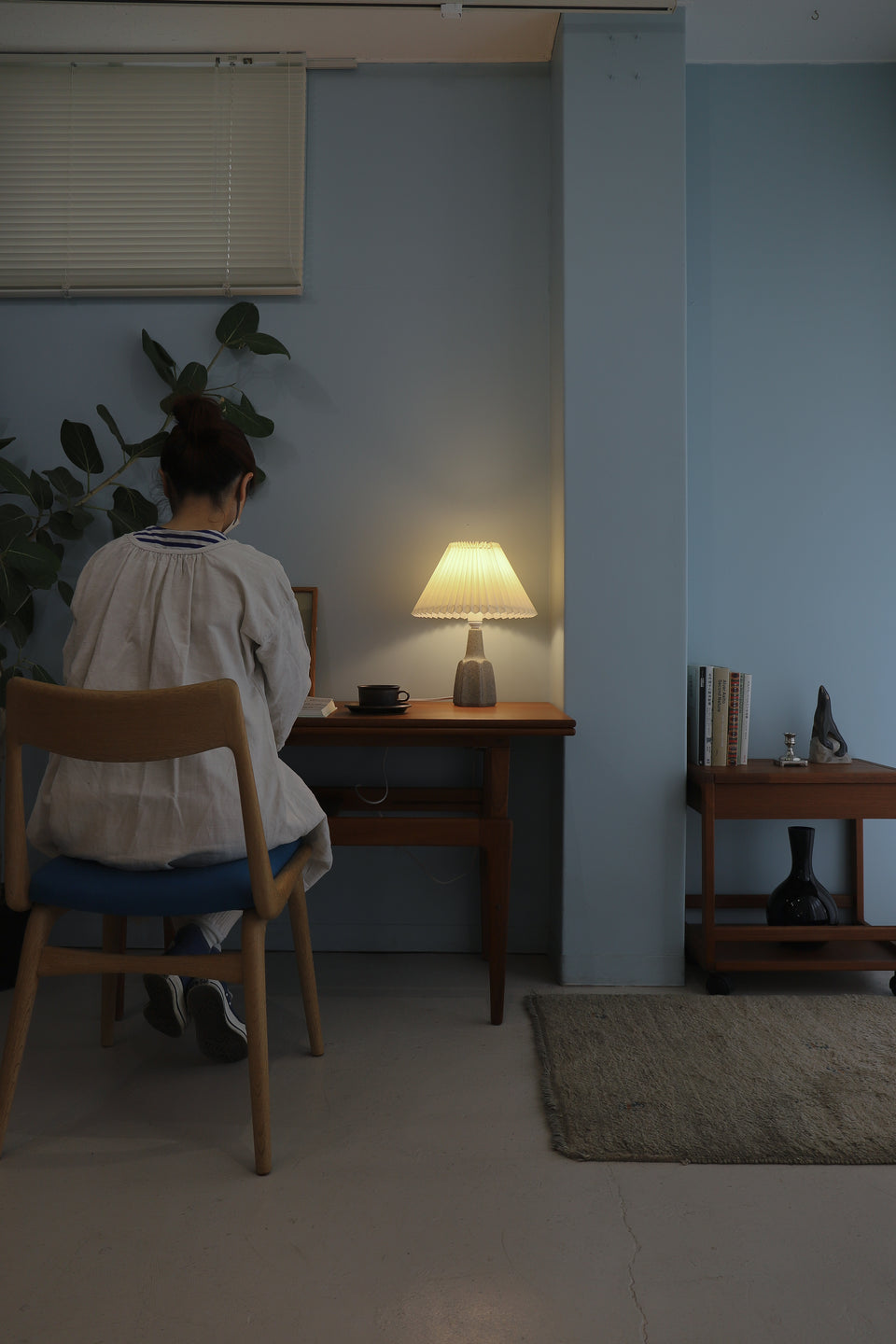 Danish Vintage Søholm Table Lamp Einar Johansen/スーホルム テーブルランプ デンマークヴィンテージ 間接照明 北欧インテリア