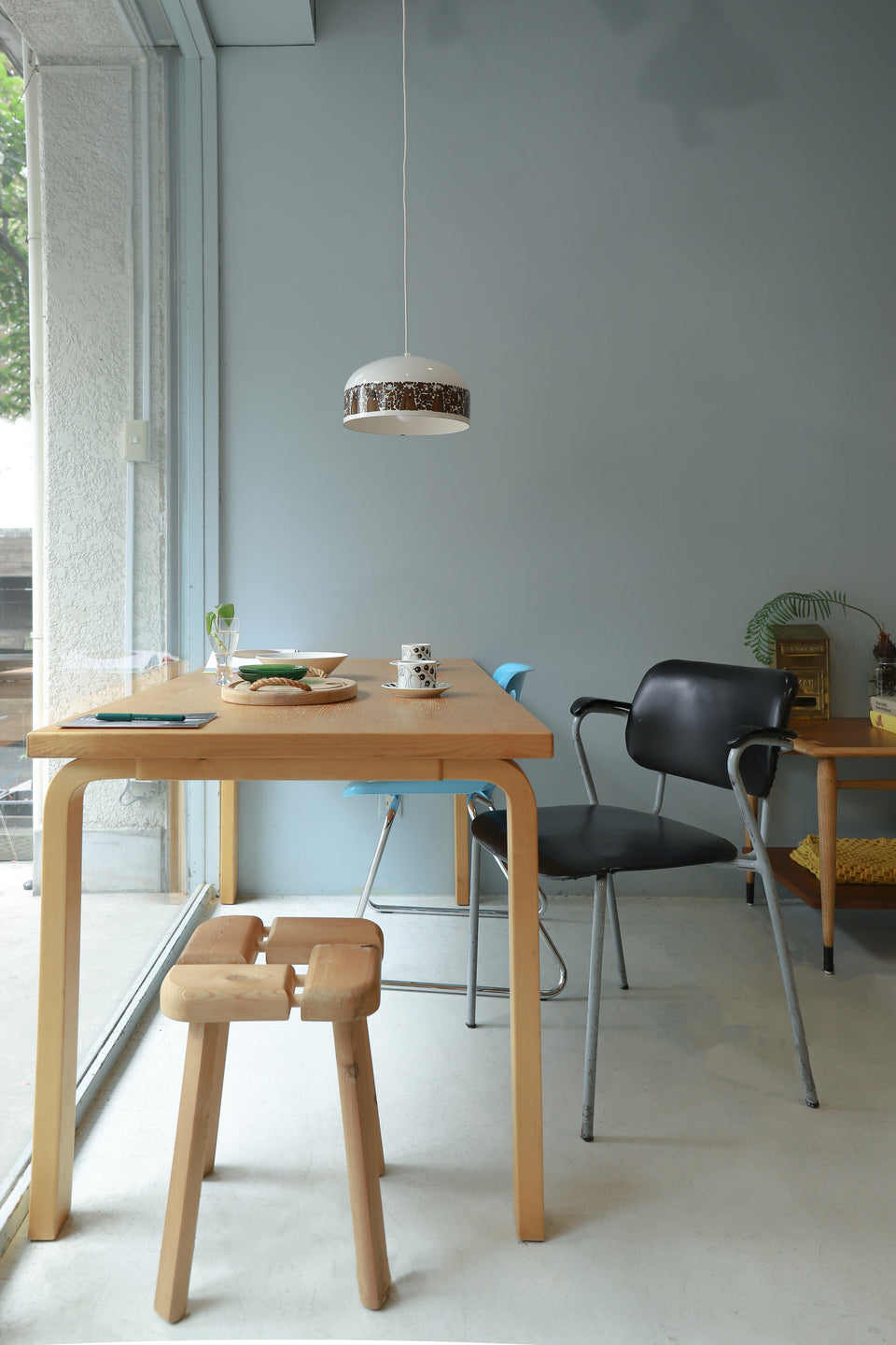 Vintage FINEL Enamel Pendant Light/フィネル ペンダントライト ホーロー 照明 北欧ヴィンテージ