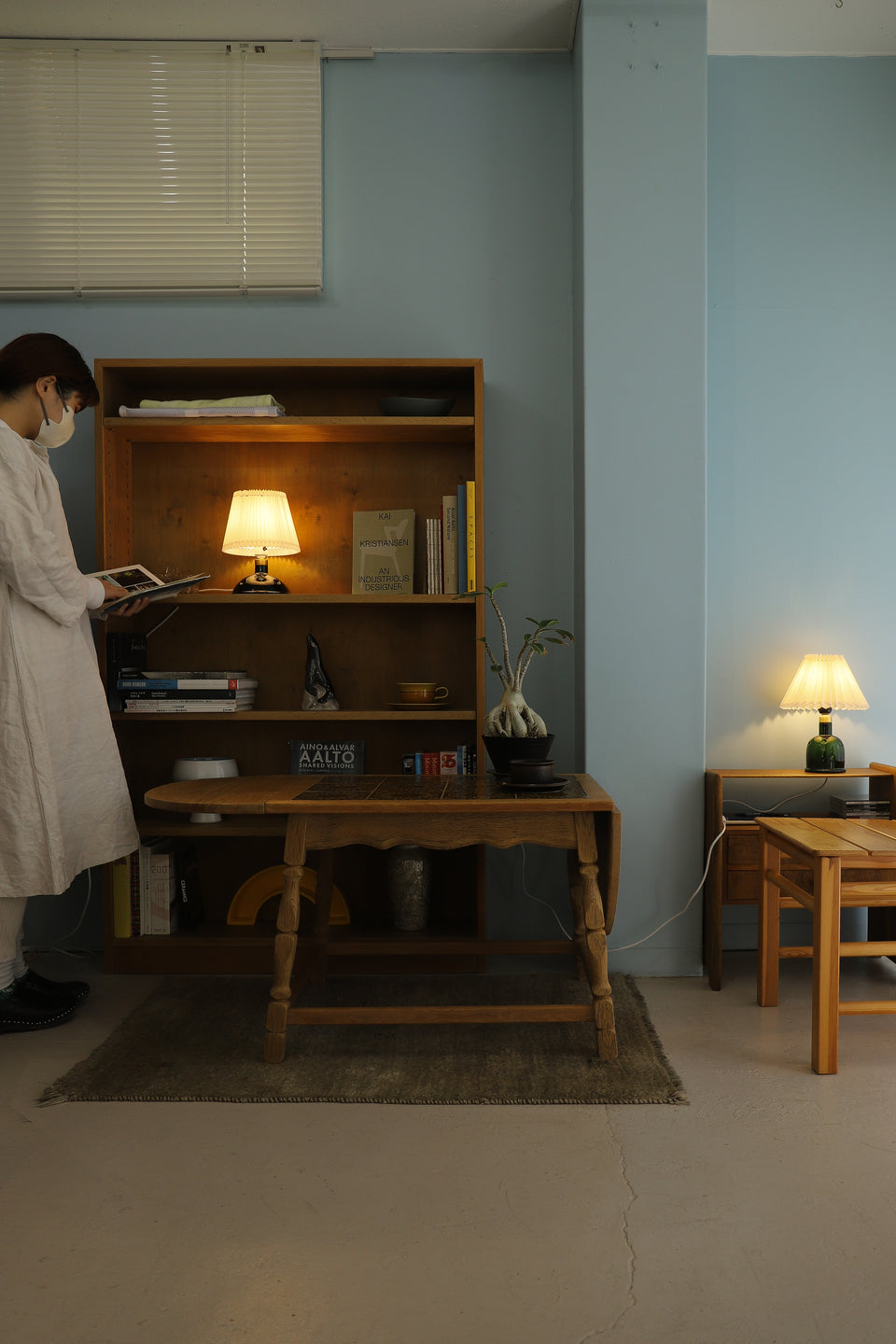 Vintage Holmegaard Table Lamp Meteor Michael Bang/ホルムガード テーブルランプ メテオ マイケル・バング 間接照明 北欧インテリア
