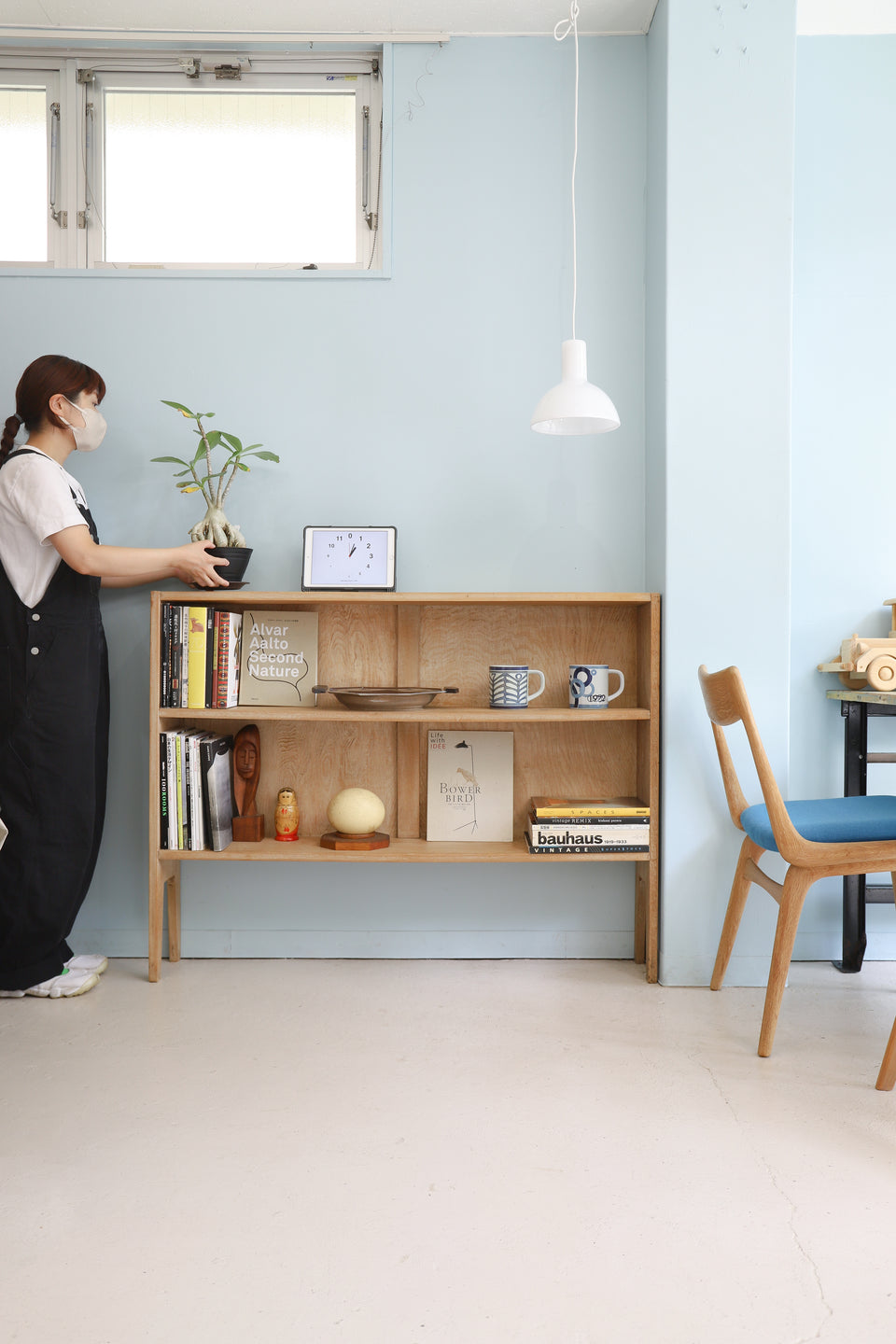Wooden Book Shelf Japanese Vintage/ジャパンヴィンテージ 木製 ブックシェルフ 本棚 レトロモダン