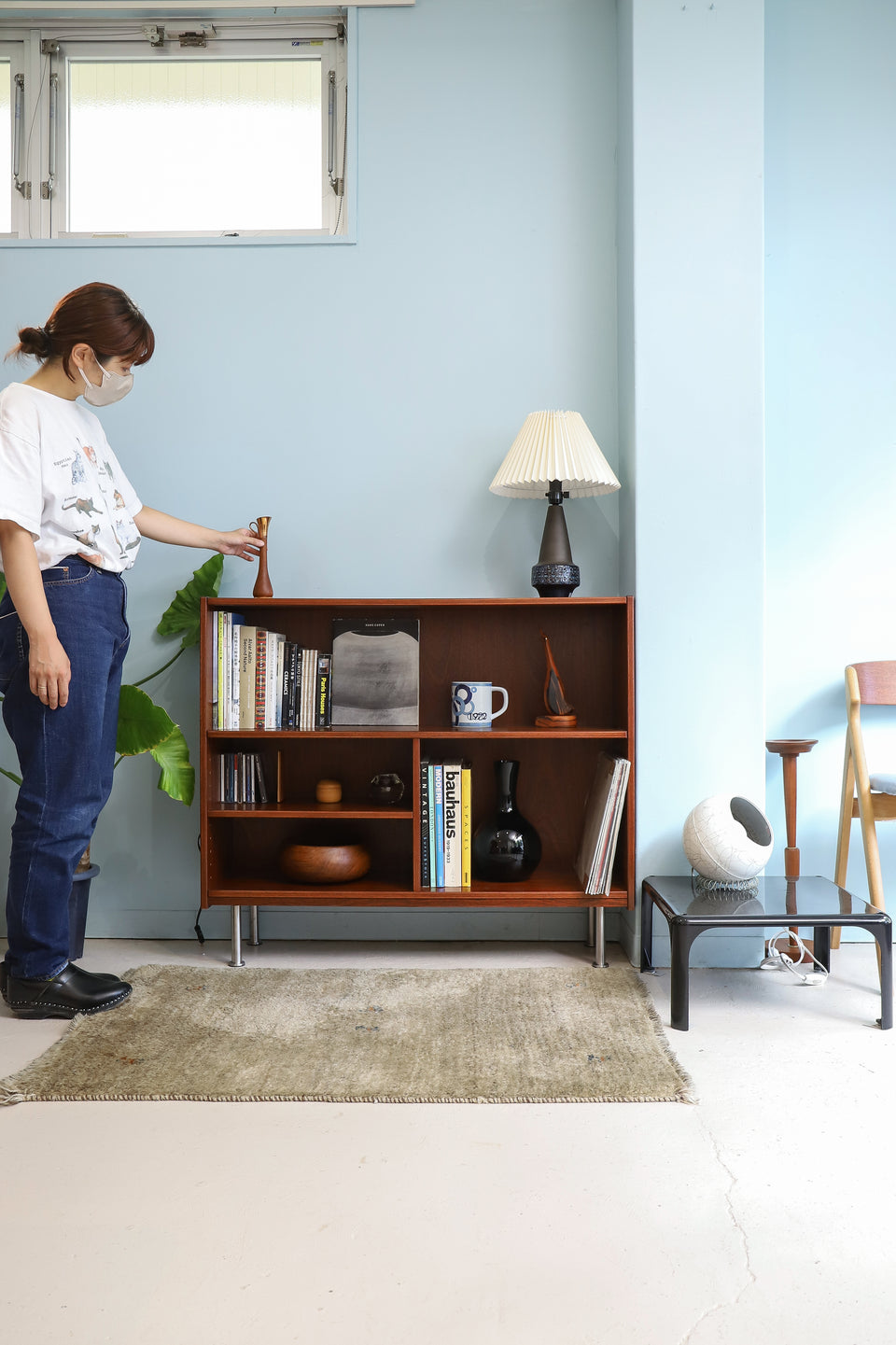 Danish Vintage Bookcase Mahogany/デンマークヴィンテージ ブックケース マホガニー材 本棚 収納 北欧家具