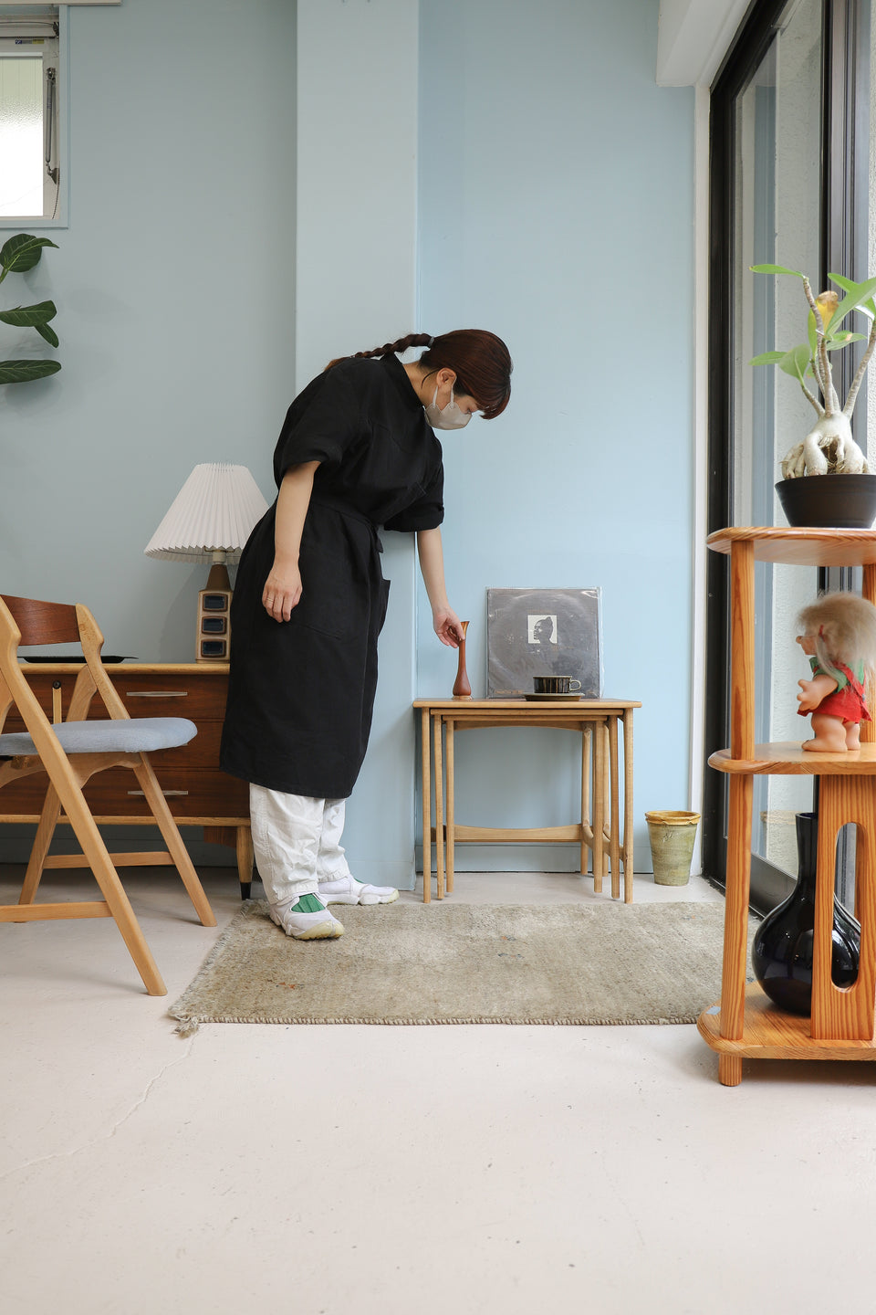 UK Vintage Nesting Table/イギリスヴィンテージ ネストテーブル サイドテーブル チーク材