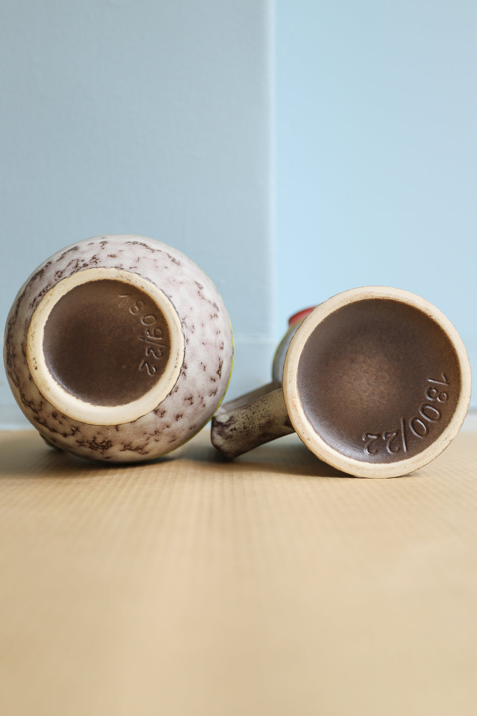 W.Germany Vintage Vase Fat Lava/西ドイツヴィンテージ ファットラヴァ フラワーベース 花器