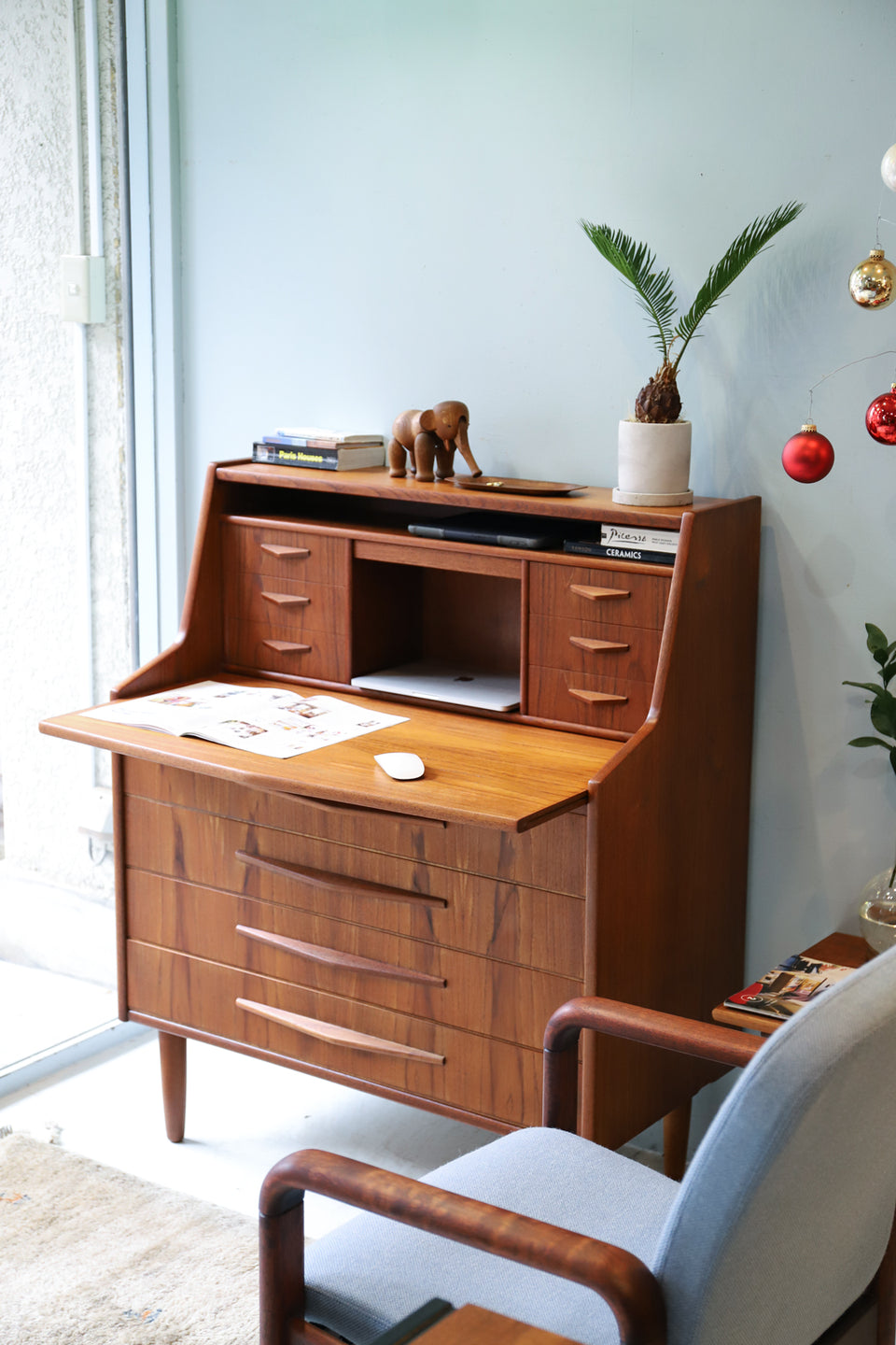 Randers Møbelfabrik Writing Bureau Danish Vintage/デンマーク ヴィンテージ ライティング ビューロー デスク チェスト ドレッサー 北欧家具