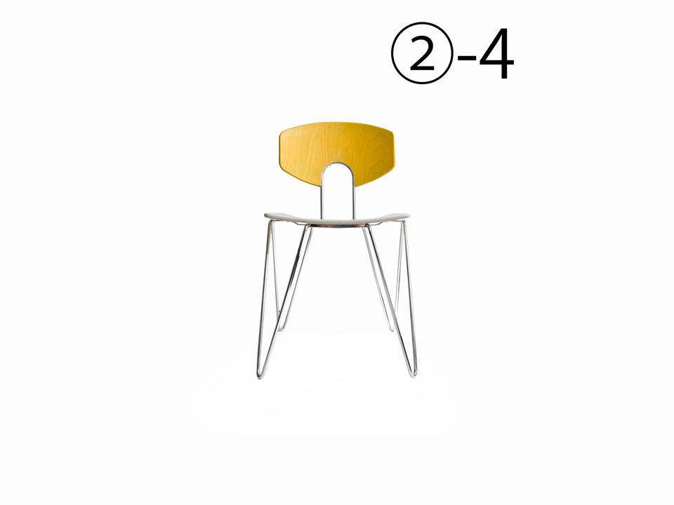Kusch+Co. Mikado 1800 Stacking Chair Walter Leeman/クッシュ ミカド スタッキングチェア ウォルター・リーマン ポストモダン
