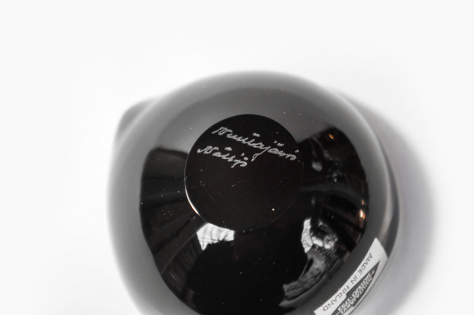 Nuutajärvi Kaj Franck “Kastanja” Bowl/ヌータヤルヴィ カイ・フランク ボウル ガラス 北欧 雑貨 ヴィンテージ