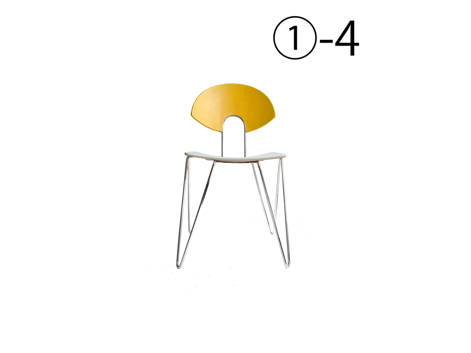 Kusch+Co. Mikado 1800 Stacking Chair Walter Leeman/クッシュ ミカド スタッキングチェア ウォルター・リーマン ポストモダン
