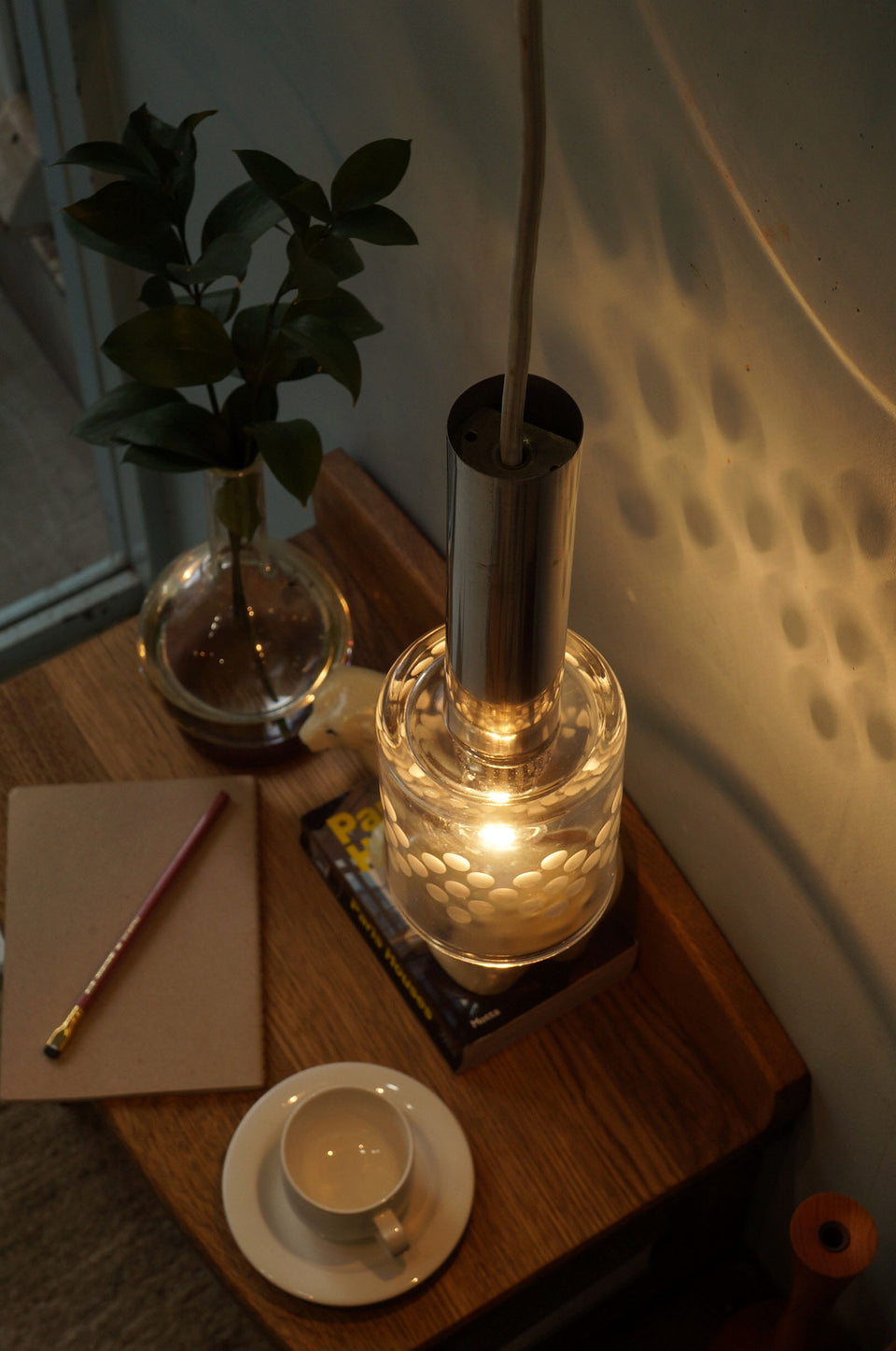 Japanese Vintage Glass Shade Pendant Light/ジャパンヴィンテージ ペンダントライト ガラスシェード 照明 レトロモダン