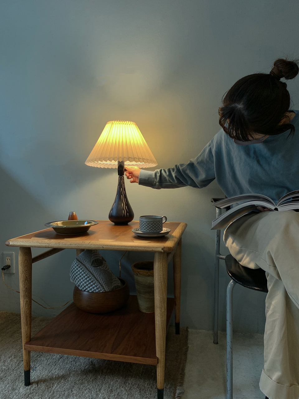 Elisabeth Loholt Table Lamp Danish Vintage/エリザベス・ロホルト テーブルランプ 照明 北欧インテリア デンマークヴィンテージ