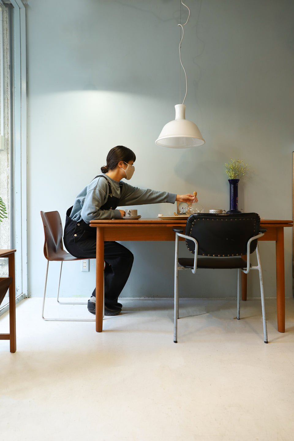 Draw Leaf Extension Dining Table Danish Vintage/デンマークヴィンテージ エクステンション ダイニングテーブル チーク材