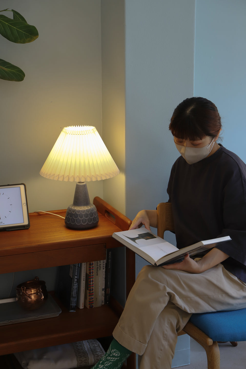 Danish Vintage Søholm Table Lamp Model 1015/スーホルム テーブルランプ エイナー・ヨハンセン 間接照明 北欧インテリア デンマークヴィンテージ