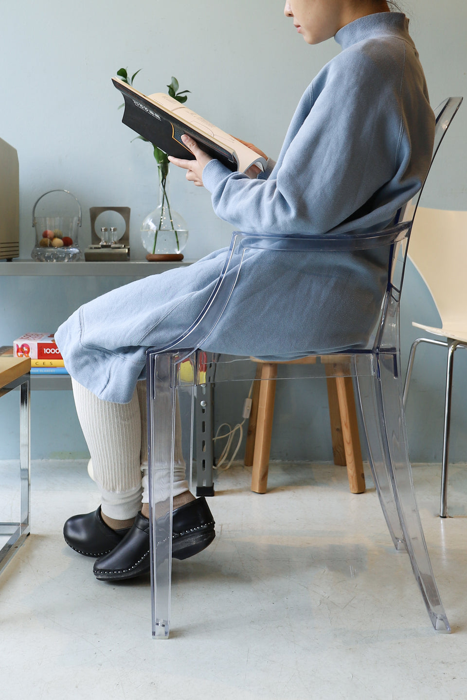 Kartell Louis Ghost Chair Philippe Starck/カルテル ルイゴースト チェア フィリップ・スタルク クリスタル