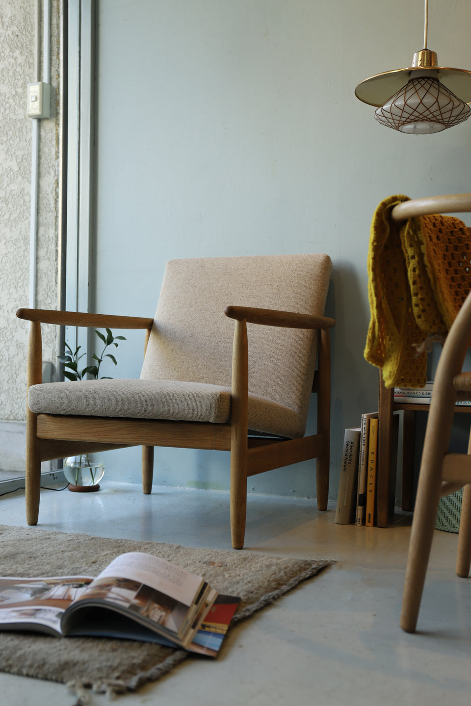 FDB Møbler Easy Chair Model J-65 by Ejvind A. Johansson/デンマークヴィンテージ イージーチェア 1Pソファ アイヴァン・A・ヨハンソン 北欧家具