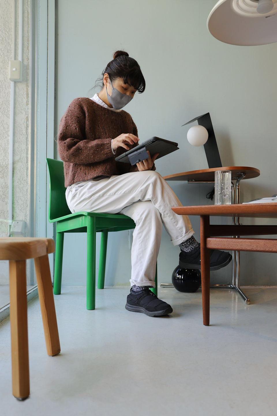 Kartell Stacking Chair 4870 Anna Castelli Ferrieri/カルテル スタッキングチェア アンナ・カステッリ・フェリエーリ グリーン