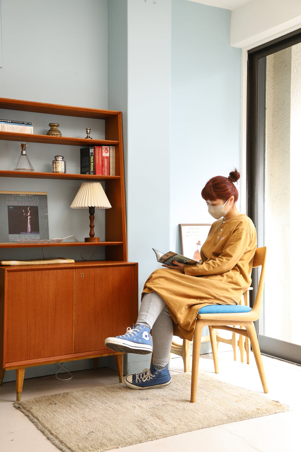 Danish Vintage Rosewood Table Lamp/デンマークヴィンテージ テーブルランプ ローズウッド 間接照明 北欧インテリア