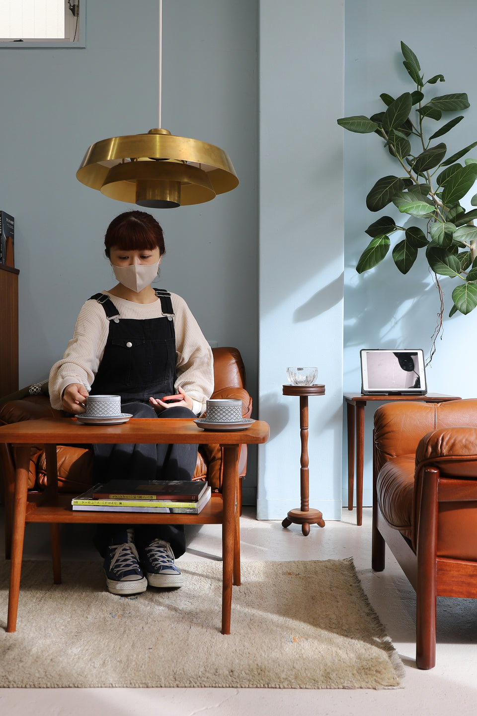 Old Maruni 1P Sofa Madison Japanese Vintage/オールドマルニ ソファ マディソン 本革 レトロモダン