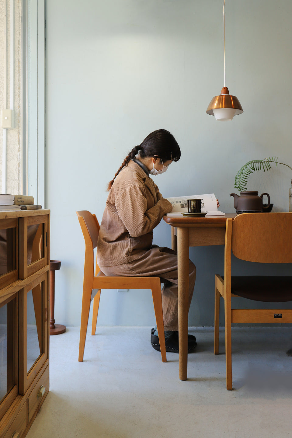 Tendo Book Chair Japanese Modern/天童木工 ブックチェア ダイニングチェア 椅子 水之江忠臣 ジャパニーズモダン