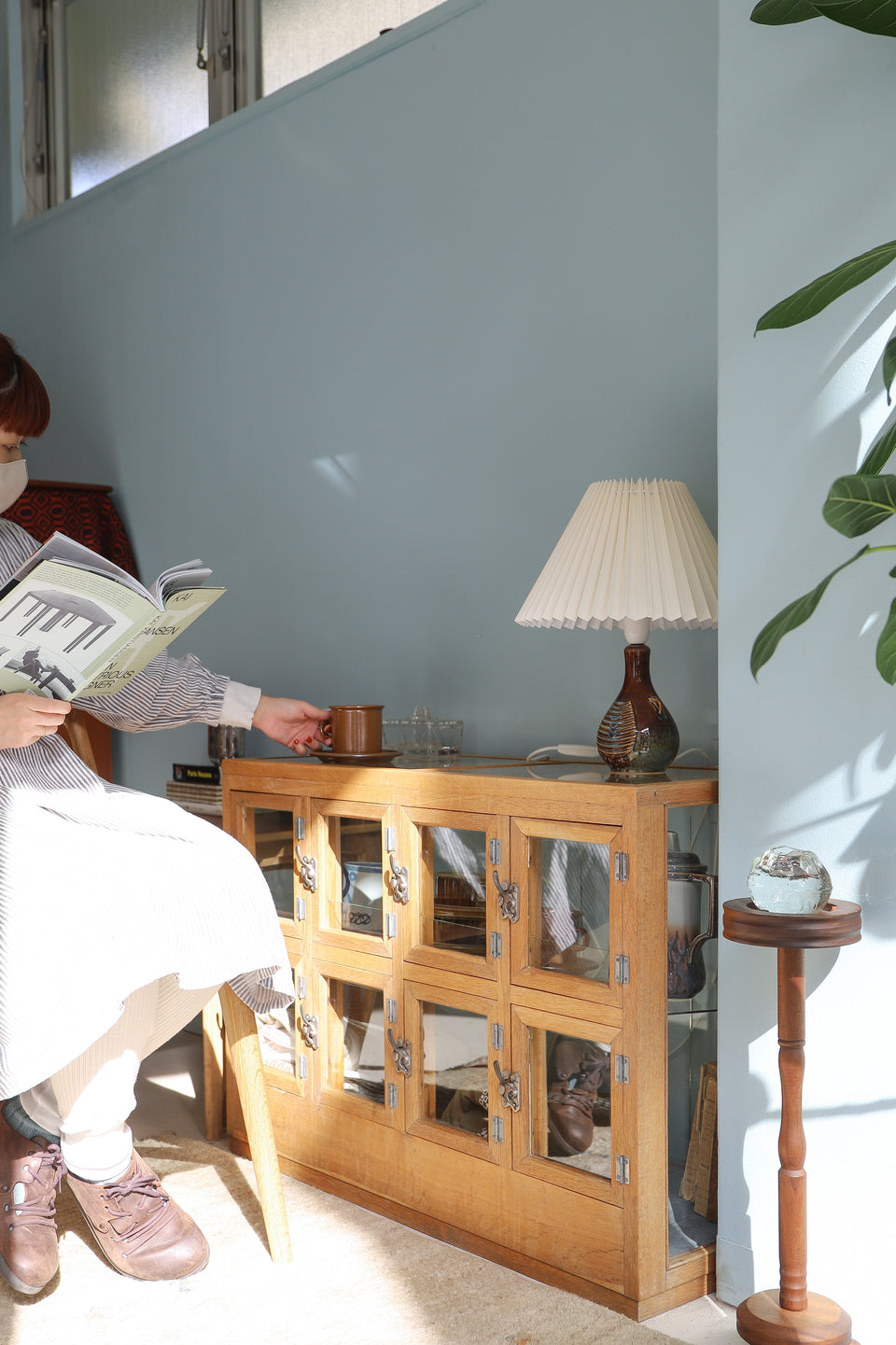 Danish Vintage Søholm Table Lamp Model 1027 Einar Johansen/スーホルム テーブルランプ デンマークヴィンテージ 間接照明 北欧インテリア