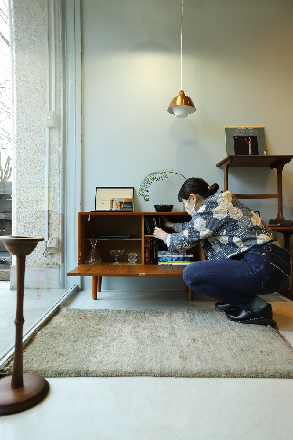 HG Møbler Small Cabinet Teakwood Danish Vintage/デンマークヴィンテージ スモールキャビネット テレビボード 北欧インテリア